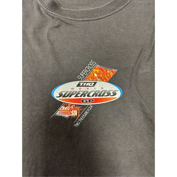 Vintage 2004 THQ Supercross GP Tee - Picture 3 of 4
